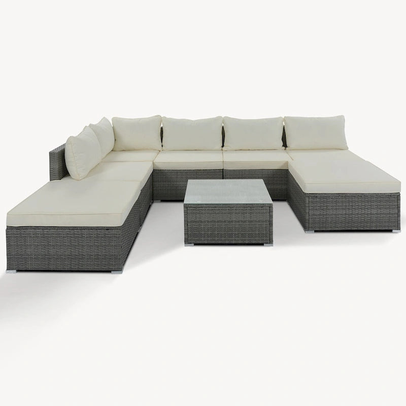 8-Pieces Outdoor Patio Furniture Sets