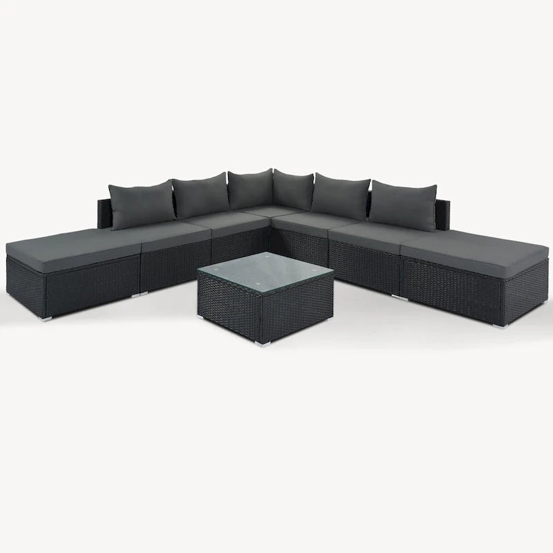 8-Pieces Outdoor Patio Furniture Sets