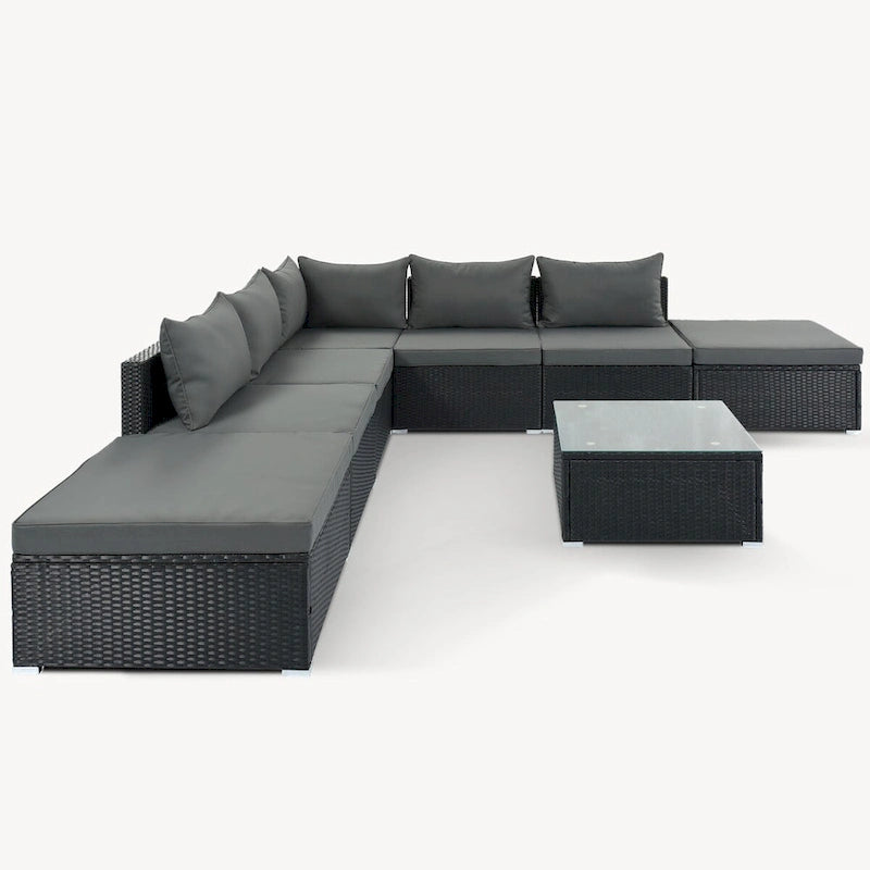8-Pieces Outdoor Patio Furniture Sets