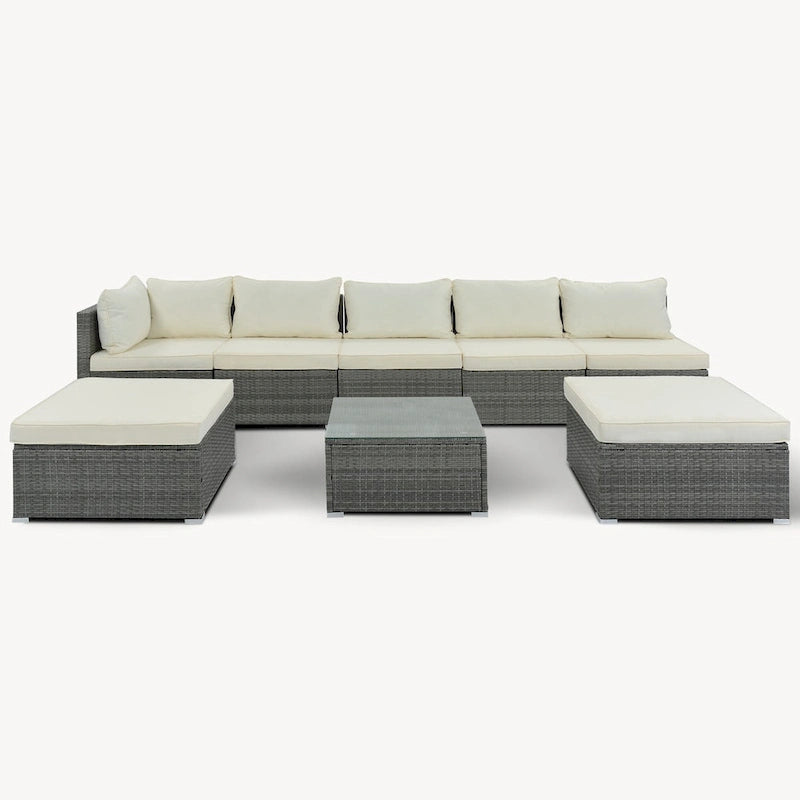 8-Pieces Outdoor Patio Furniture Sets