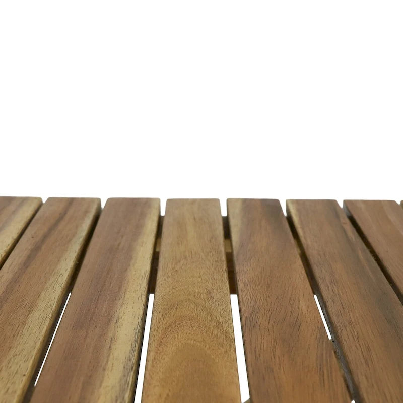 Outdoor Folding Wooden Side Table
