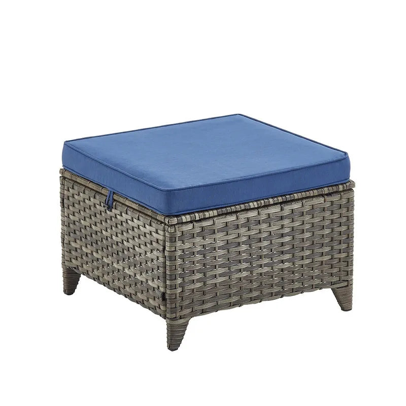 Gymojoy Outdoor Patio Wicker Rattan Sofa - Brown