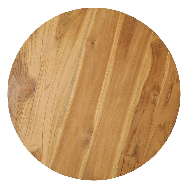 Elizabeth End Table, Natural/Gray