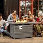 11 PCS Patio Furniture Set, Outdoor Sectional Sofa Sets
