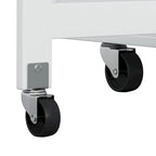 Multi-Functional Kitchen Island Cart with 2 Door Cabinet and Two Drawers