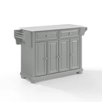 Crosley Alexandria Granite Top Kitchen Island - 18d x 51.5w x 36h