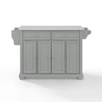 Crosley Alexandria Granite Top Kitchen Island - 18d x 51.5w x 36h