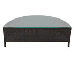 5 PCS U Shape Outdoor Patio Furniture Set