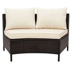 5 PCS U Shape Outdoor Patio Furniture Set