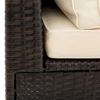5 PCS U Shape Outdoor Patio Furniture Set
