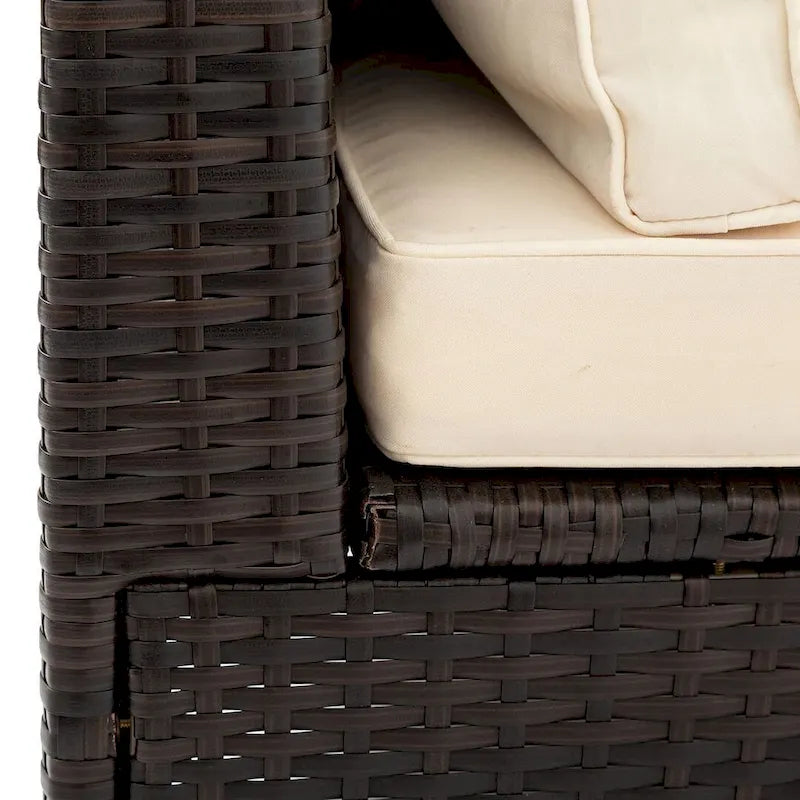 5 PCS U Shape Outdoor Patio Furniture Set
