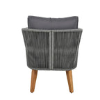 4 PCS Outdoor Patio Furniture Conversation Set