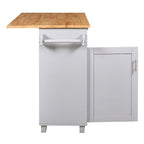 Rolling Kitchen Island Cart with Wheels , Drawer, Storage Racks