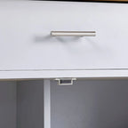 Rolling Kitchen Island Cart with Wheels , Drawer, Storage Racks