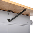 Rolling Kitchen Island Cart with Wheels , Drawer, Storage Racks