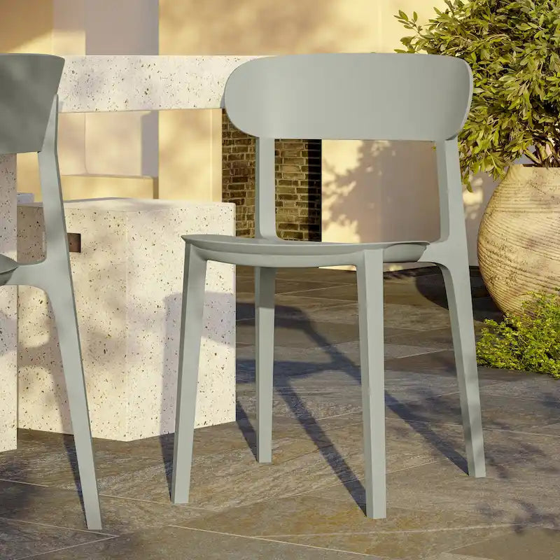 Metro - Spencer - Eco-Friendly Outdoor Stacking Chair - Set of 4