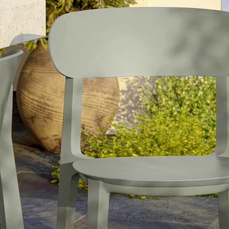 Metro - Spencer - Eco-Friendly Outdoor Stacking Chair - Set of 4