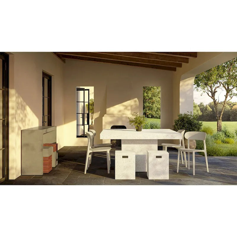 Metro - Spencer - Eco-Friendly Outdoor Stacking Chair - Set of 4