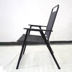Outdoor Patio Dining Set for 4 Metal Furniture Chair Set with Umbrella