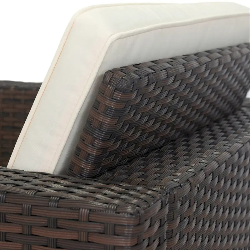 11 Piece Patio Wicker 10 Seater Patio Sectional Set with Storage