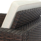 11 Piece Patio Wicker 10 Seater Patio Sectional Set with Storage