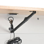 Kitchen Island with Drop Leaf, LED Light