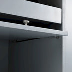 Kitchen Island with Drop Leaf, LED Light