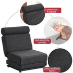 Single Sofa Chair Foldable Single Sofa Bed with Pillow,Portable Foldable Sofa Bed,Leisure Sofa Chair,Easy to Store