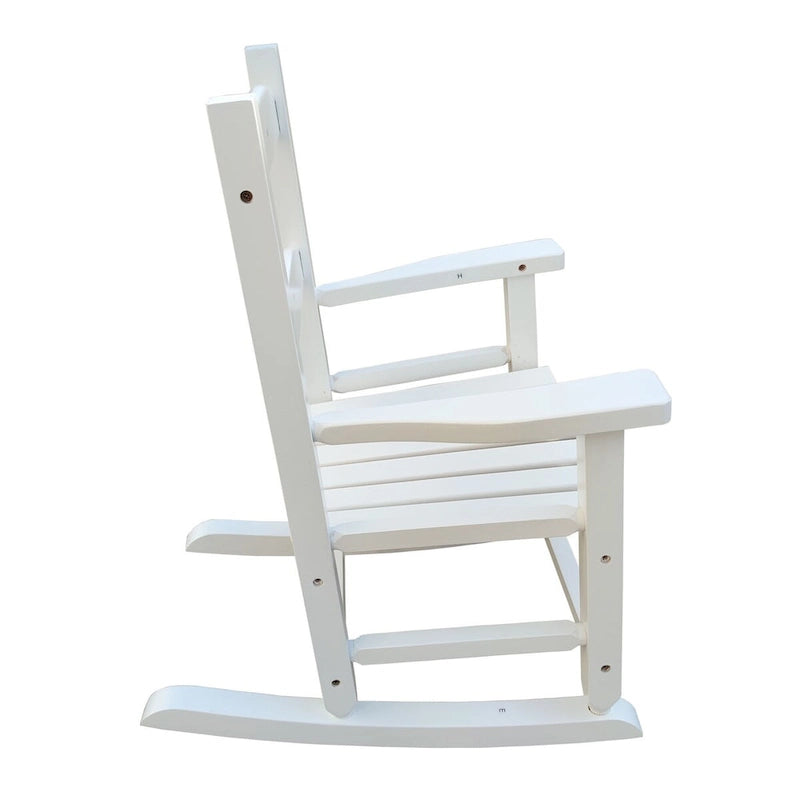Childrens Rocking Chair, Features Classic Rocker Design Perfect for Indoor or Outdoor
