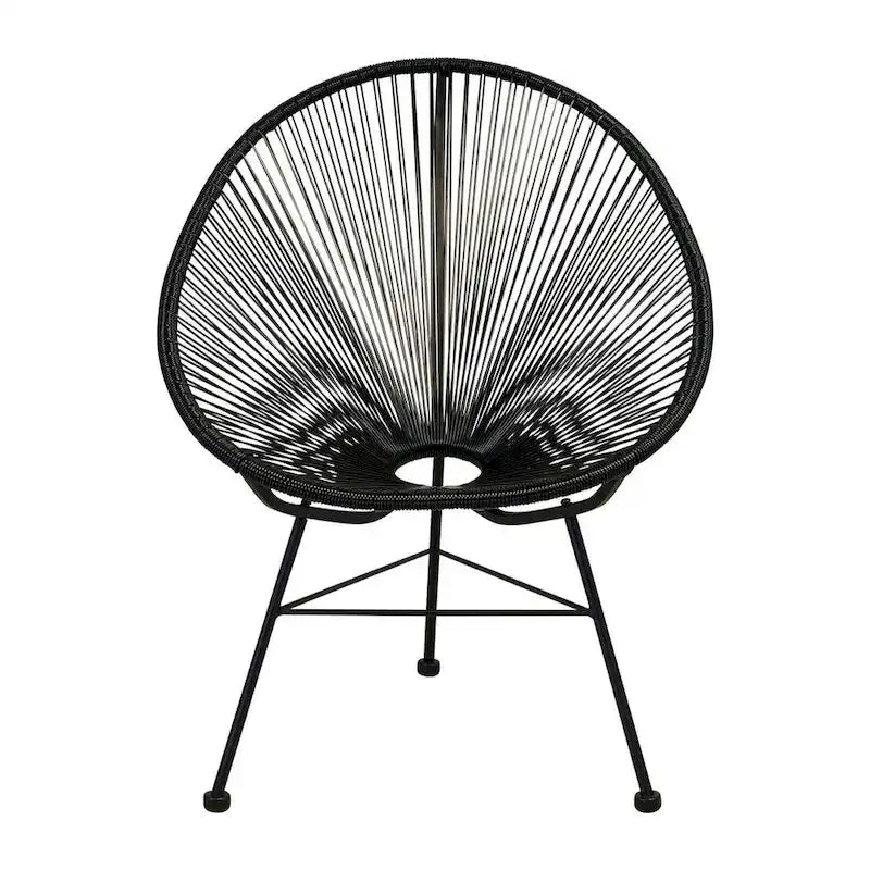 Maya Acapulco Hammock Inspired Papasan High Back Outdoor/Indoor Chair