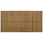 5-Piece Outdoor Acacia Wood Dining Table and Chair Set, Thick Cushions