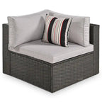 QQ 7-piece Outdoor Wicker Sofa Set