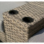 Ventura 5-Piece Rattan Chat Set