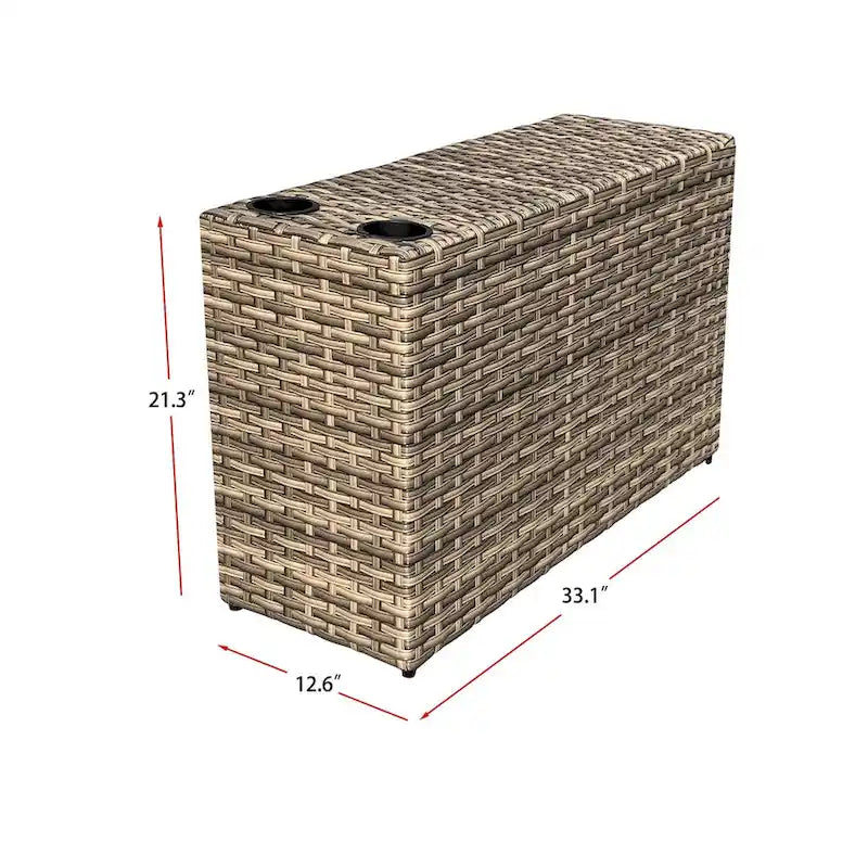 Ventura 5-Piece Rattan Chat Set