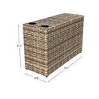Ventura 5-Piece Rattan Chat Set