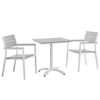 Modway Main 3-Piece Outdoor Patio Dining Set