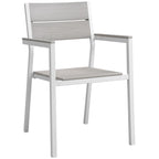 Modway Main 3-Piece Outdoor Patio Dining Set