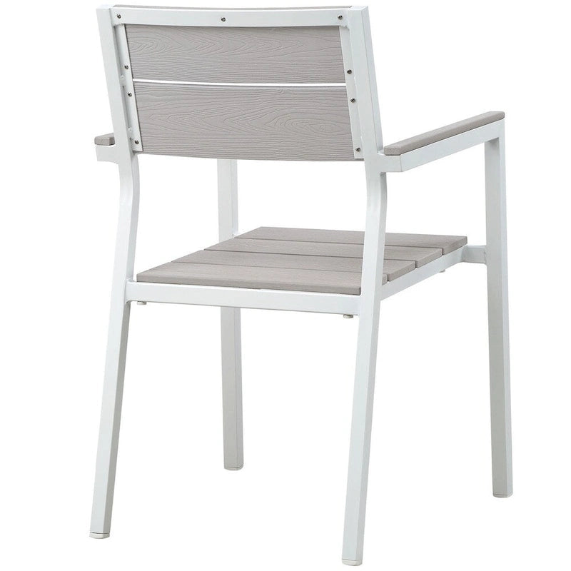Modway Main 3-Piece Outdoor Patio Dining Set