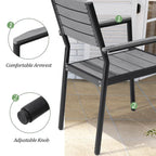 VredHom Outdoor 5/6-piece Rectangle Patio Dining Set