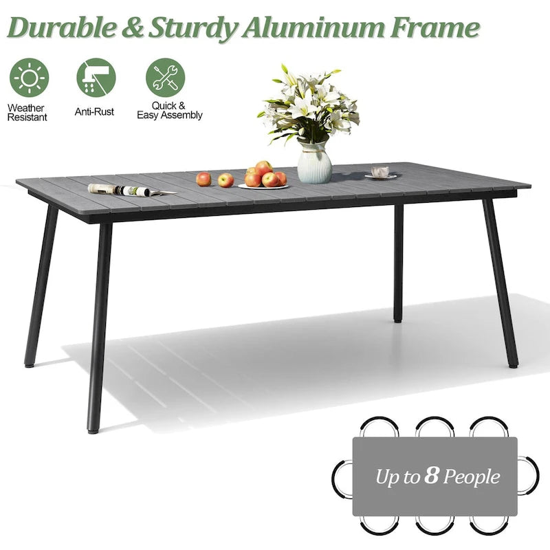 VredHom Outdoor 5/6-piece Rectangle Patio Dining Set