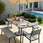 VredHom Outdoor 5/6-piece Rectangle Patio Dining Set