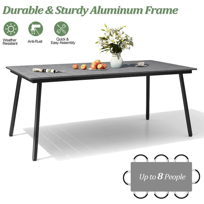 VredHom Outdoor 5/6-piece Rectangle Patio Dining Set