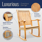 Cambridge Casual Marrakesh Teak Wood Outdoor Rocking chair