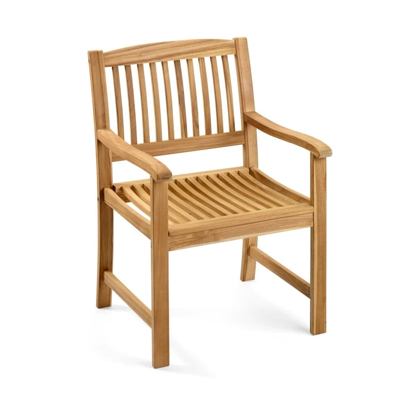 Santorini Grade A Teak 5pc Patio Dining Set