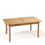 Santorini Grade A Teak 5pc Patio Dining Set