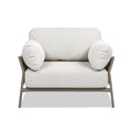Jennifer Taylor Home Jasper Patio Armchair - 39.5W X 31.5D X 31.5H