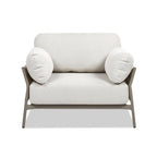 Jennifer Taylor Home Jasper Patio Armchair - 39.5W X 31.5D X 31.5H