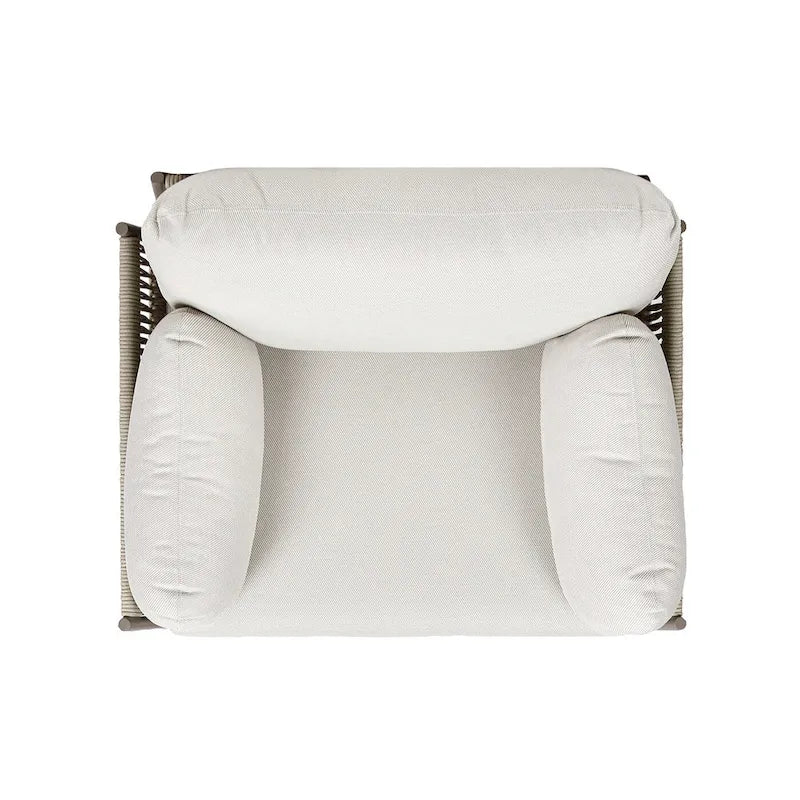 Jennifer Taylor Home Jasper Patio Armchair - 39.5W X 31.5D X 31.5H