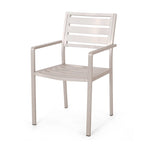 Outdoor Modern Aluminum Dining Chair,for Dining Room,Kitchen,Easy Assembly