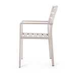 Outdoor Modern Aluminum Dining Chair,for Dining Room,Kitchen,Easy Assembly